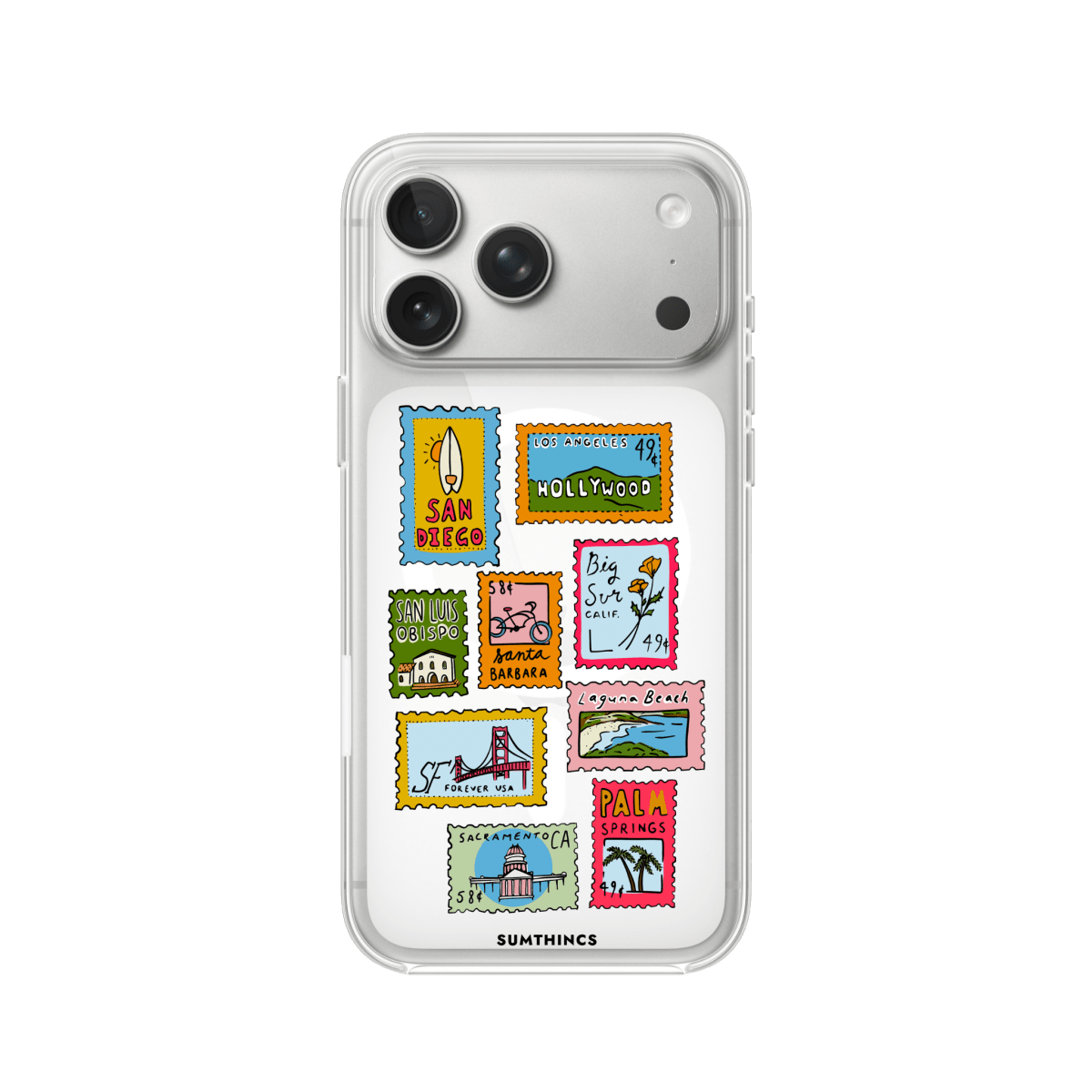 iPhone 17 Pro The Grand Tour Clear Magsafe Telefon Kılıfı - SUMTHINCS