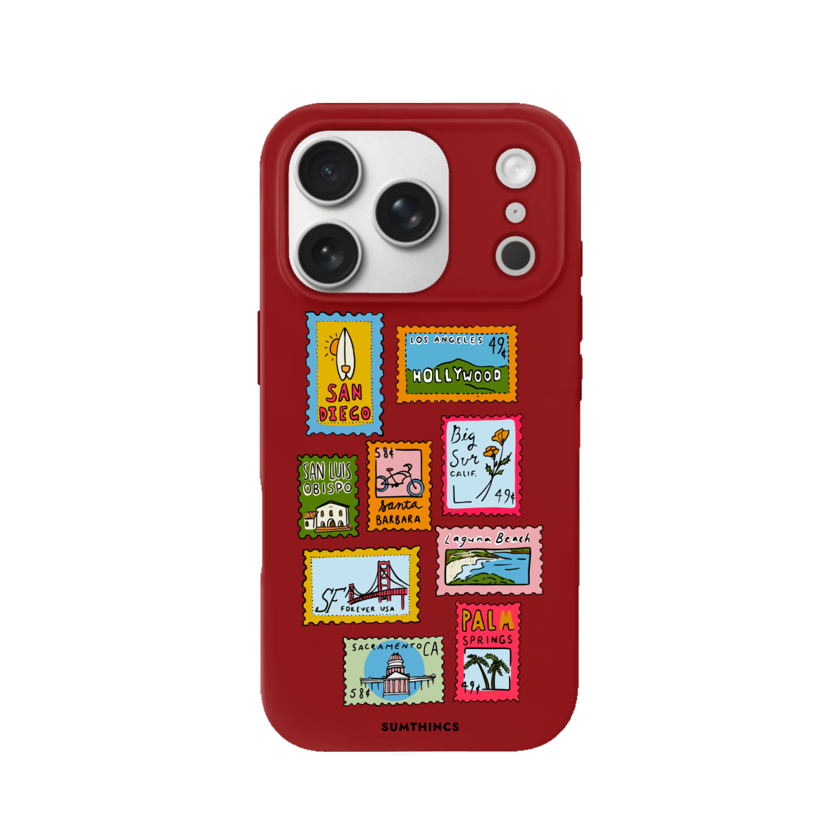 iPhone 17 Pro The Grand Tour Premium Telefon Kılıfı Kırmızı - SUMTHINCS