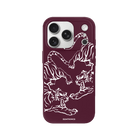 iPhone 17 Pro Tigers Premium Telefon Kılıfı Bordo - SUMTHINCS