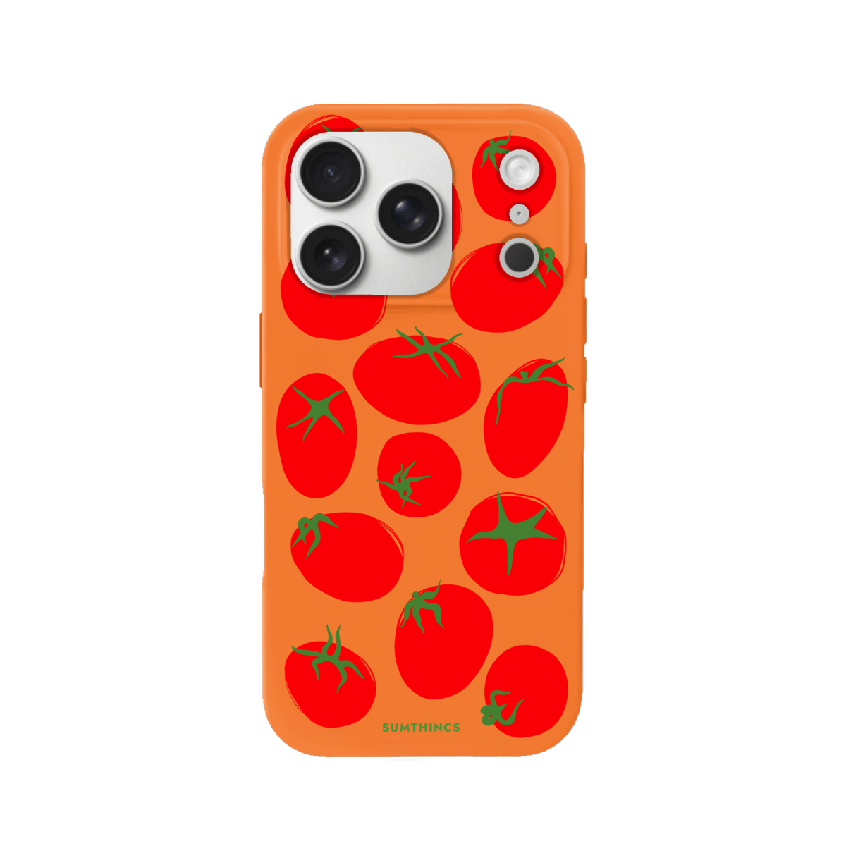 iPhone 17 Pro Tomatoes Premium Telefon Kılıfı Turuncu - SUMTHINCS