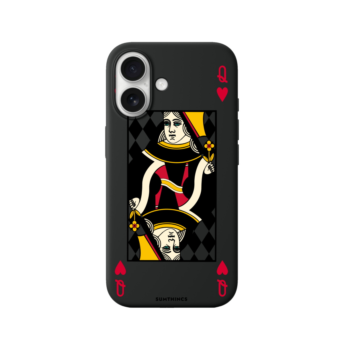 iPhone 17 Queen Premium Telefon Kılıfı Siyah - SUMTHINCS