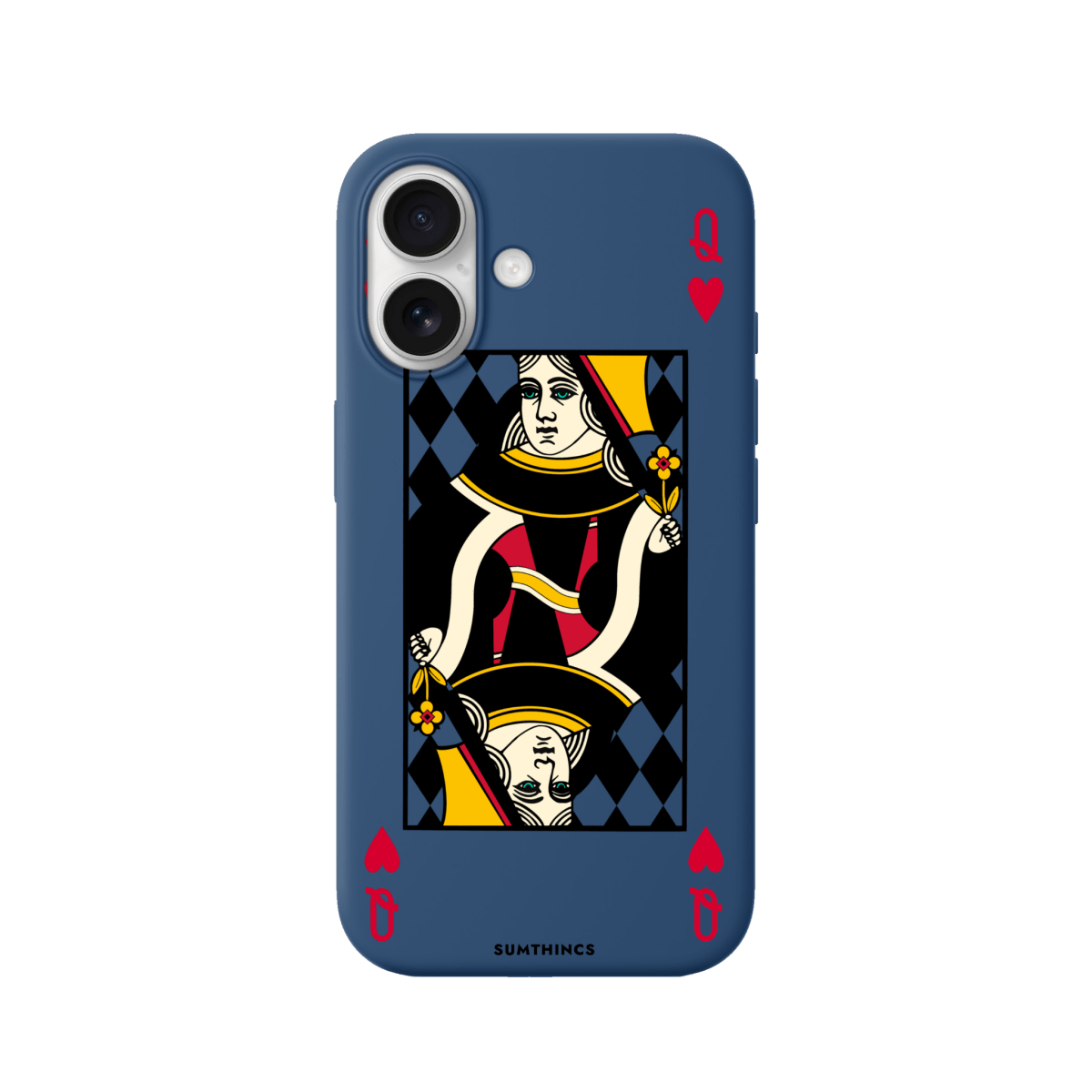 iPhone 17 Queen Premium Telefon Kılıfı Pasifik Mavi - SUMTHINCS