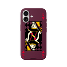 iPhone 17 Queen Premium Telefon Kılıfı Bordo - SUMTHINCS