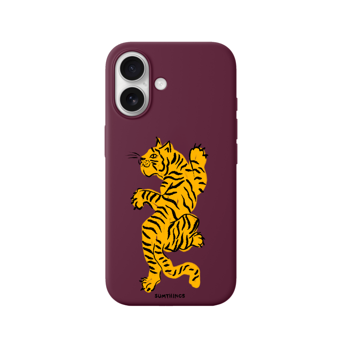 iPhone 17 ROAR Premium Telefon Kılıfı Bordo - SUMTHINCS