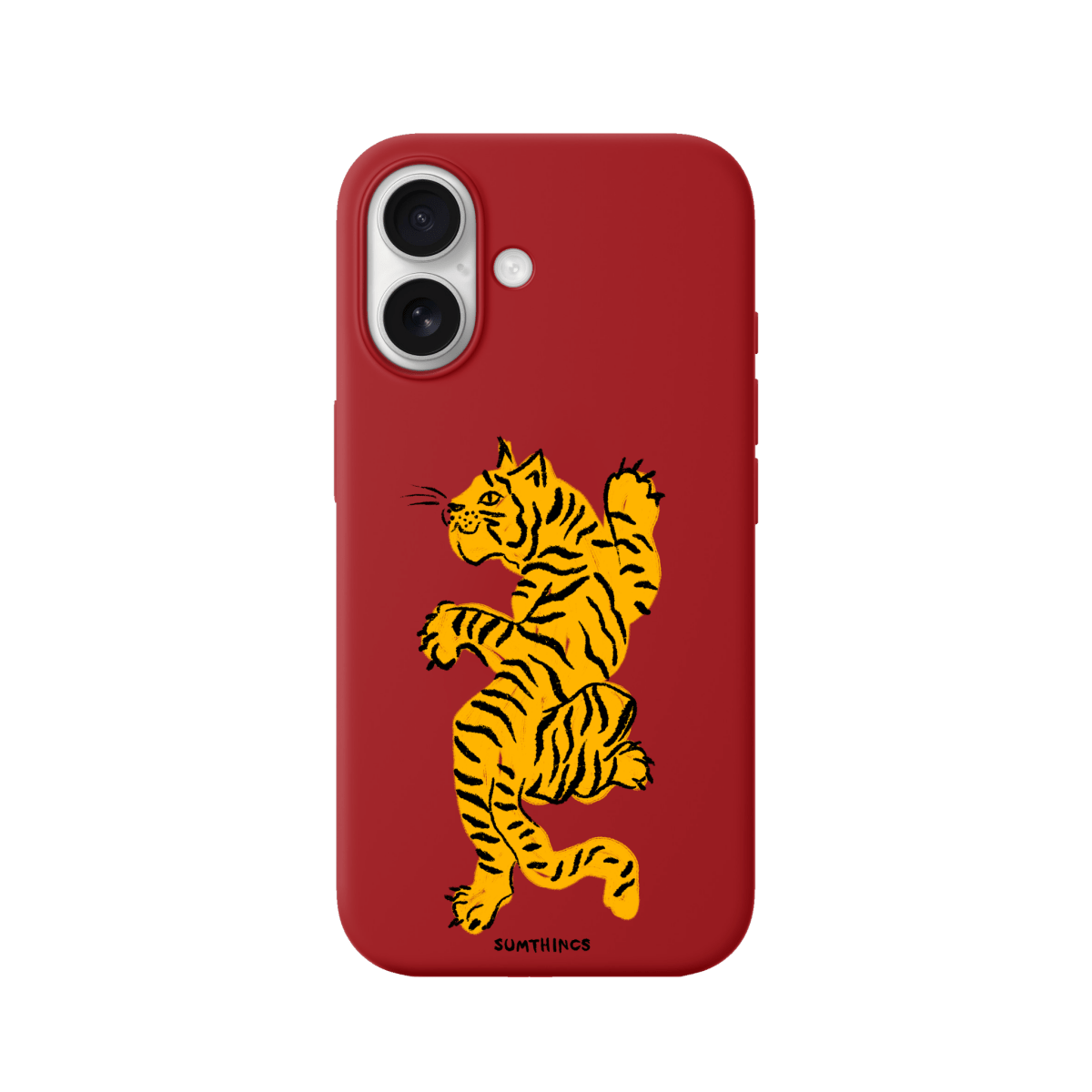 iPhone 17 ROAR Premium Telefon Kılıfı Kırmızı - SUMTHINCS