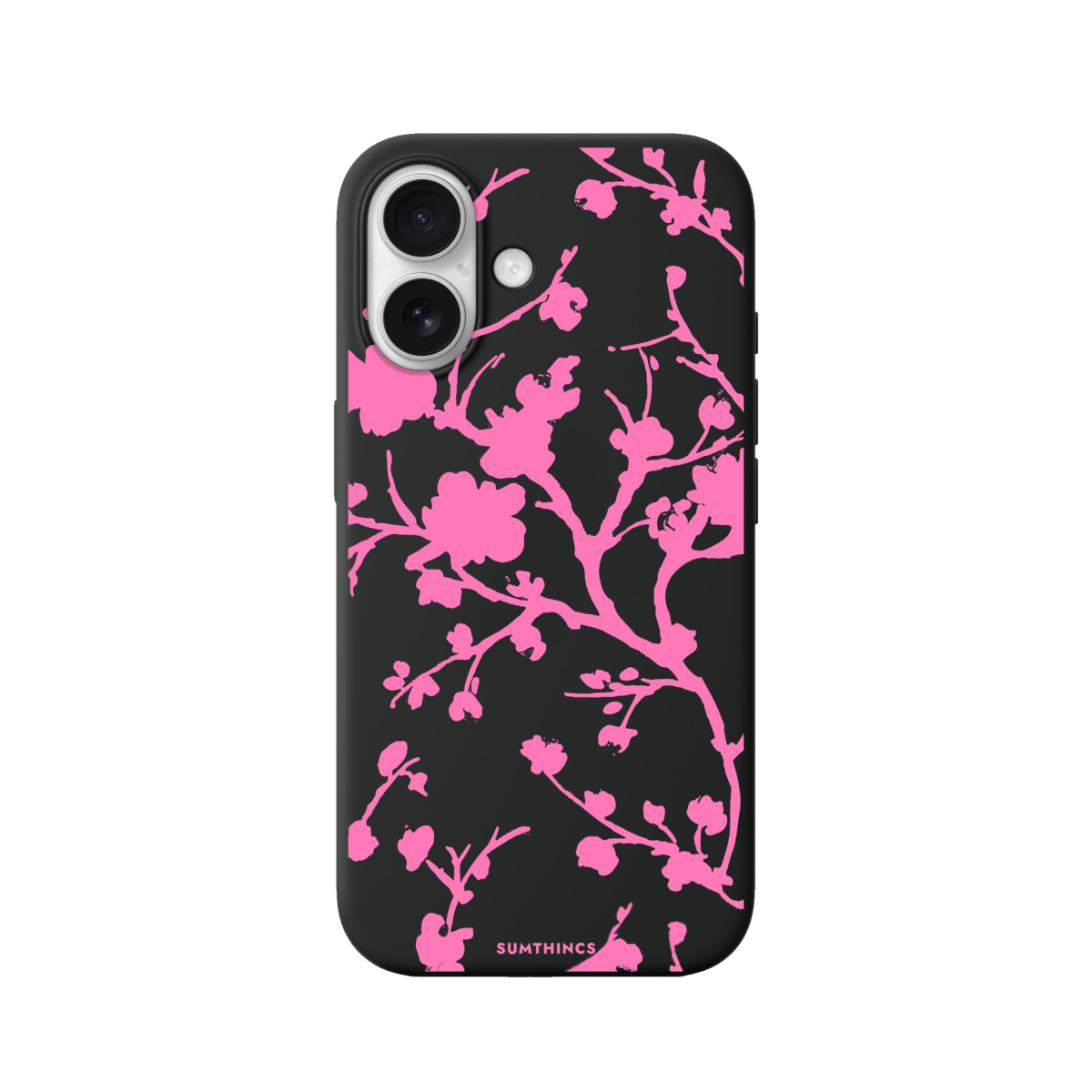 iPhone 17 Sakura Premium Telefon Kılıfı Siyah - SUMTHINCS