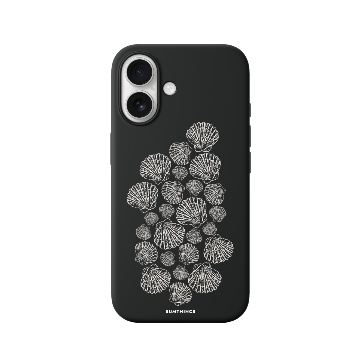 iPhone 17 Shell Print Premium Telefon Kılıfı Siyah - SUMTHINCS