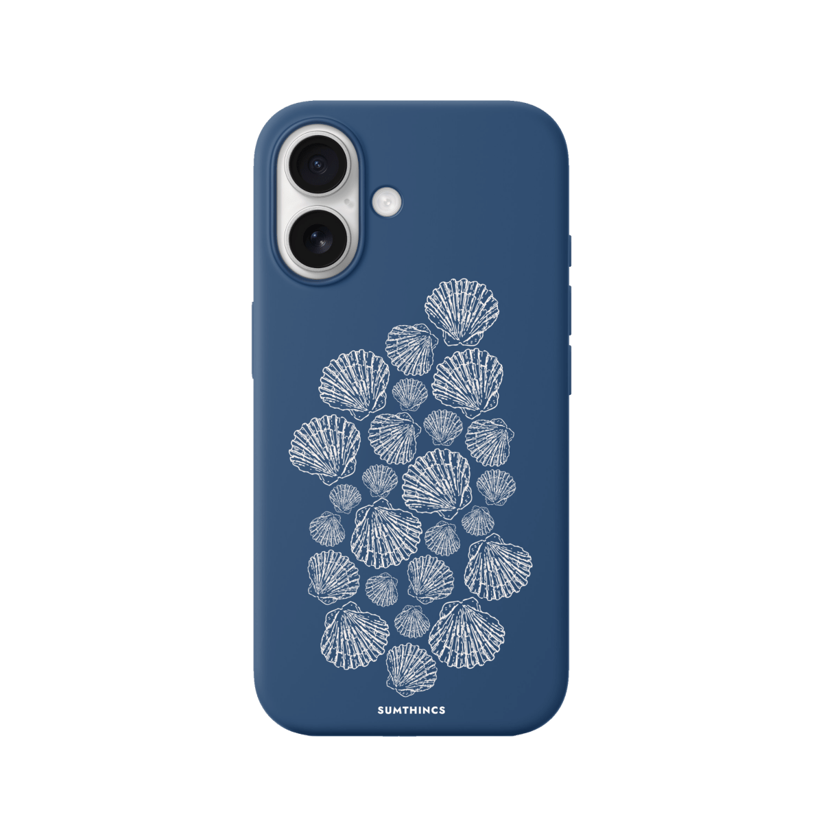 iPhone 17 Shell Print Premium Telefon Kılıfı Pasifik Mavi - SUMTHINCS