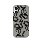 iPhone 17 Snakes Premium Telefon Kılıfı Gri - SUMTHINCS