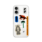 iPhone 17 Somewhere Clear Magsafe Şeffaf Telefon Kılıfı - SUMTHINCS