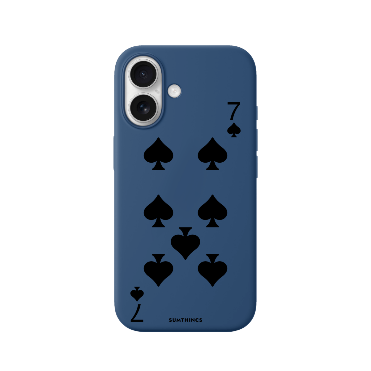 iPhone 17 Spade7 Premium Telefon Kılıfı Pasifik Mavi - SUMTHINCS