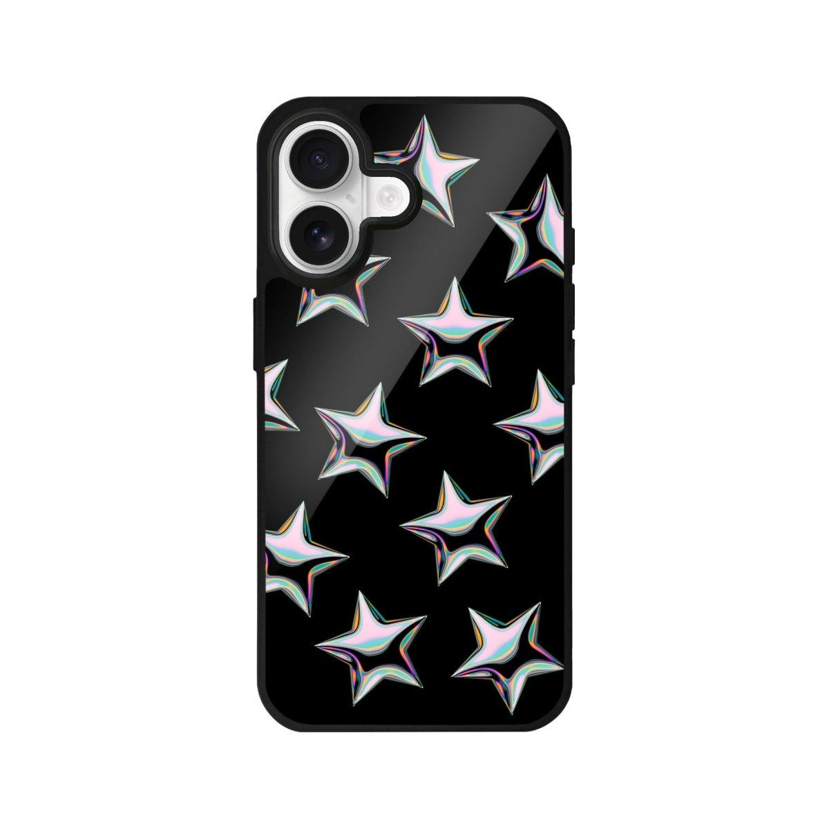 iPhone 17 Stars Glossy Cam Telefon Kılıfı - Sumthincs