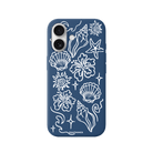 iPhone 17 Summer Sketch Premium Telefon Kılıfı Pasifik Mavi - SUMTHINCS