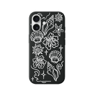 iPhone 17 Summer Sketch Premium Telefon Kılıfı Siyah - SUMTHINCS