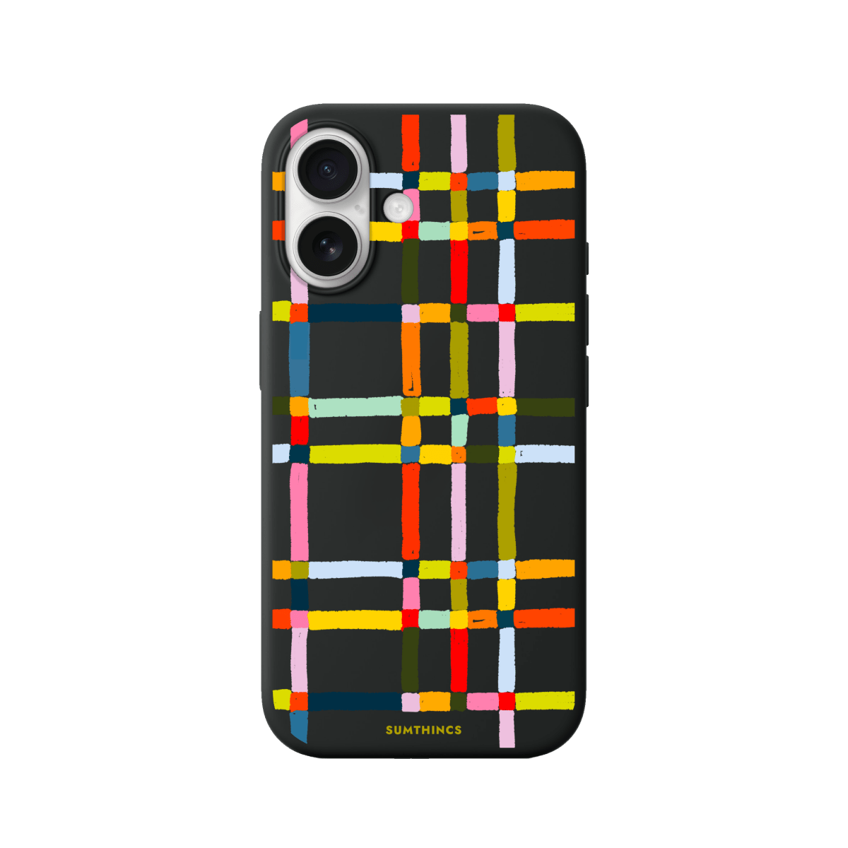 iPhone 17 Sunny Stirpes Premium Telefon Kılıfı Siyah - SUMTHINCS