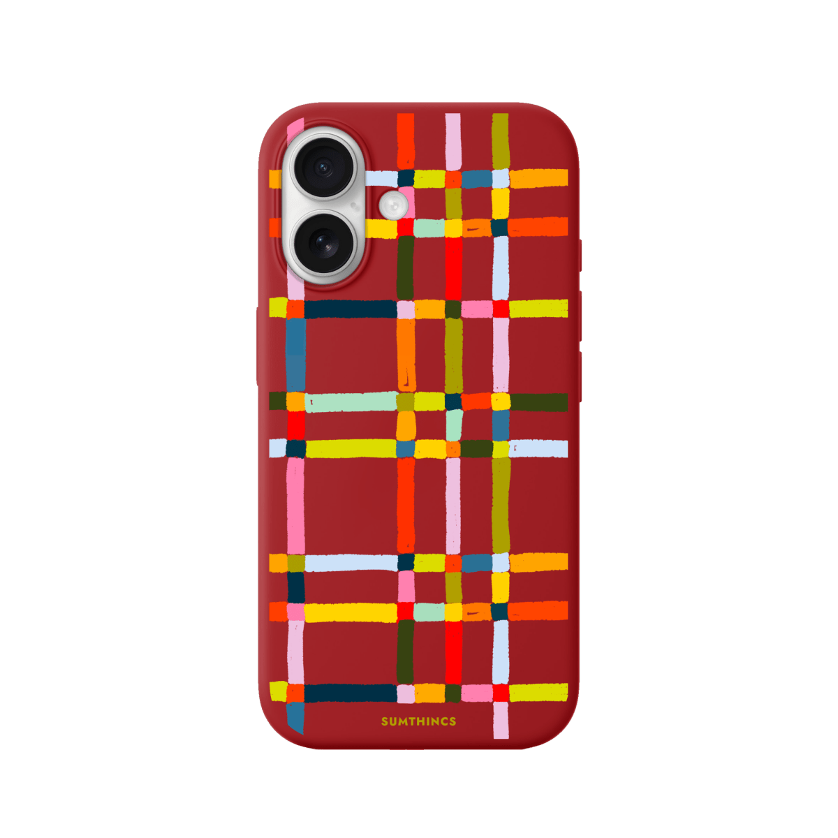 iPhone 17 Sunny Stirpes Premium Telefon Kılıfı Kırmızı - SUMTHINCS