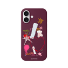 iPhone 17 Sweet Chaos Premium Telefon Kılıfı Bordo - SUMTHINCS