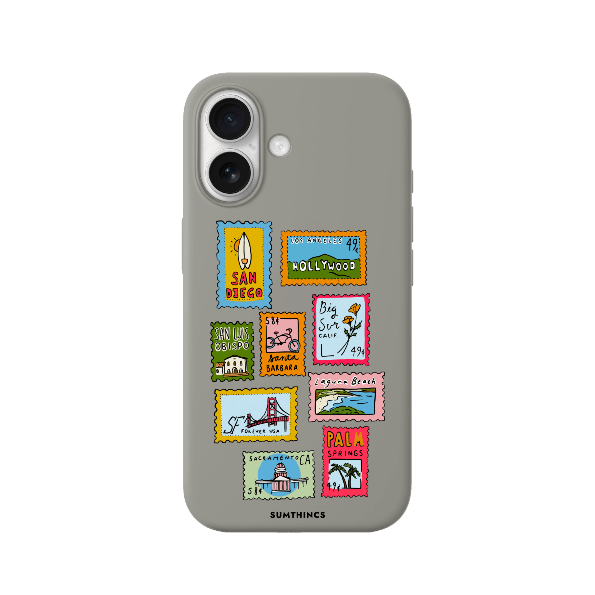 iPhone 17 The Grand Tour Premium Telefon Kılıfı Gri - SUMTHINCS