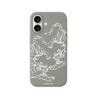 iPhone 17 Tigers Premium Telefon Kılıfı Gri - SUMTHINCS