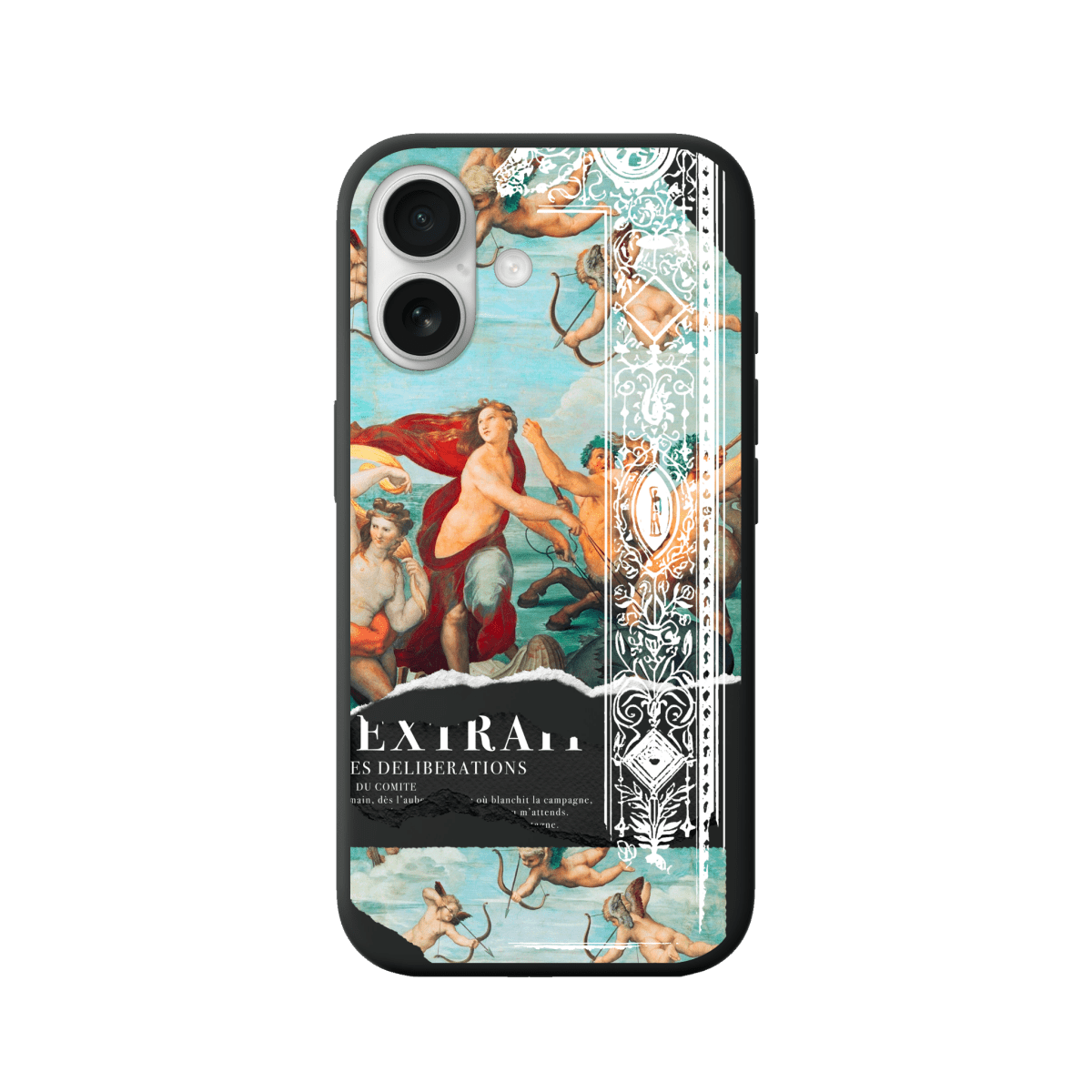 iPhone 17 Triumph of Galatea Premium Telefon Kılıfı Siyah - SUMTHINCS
