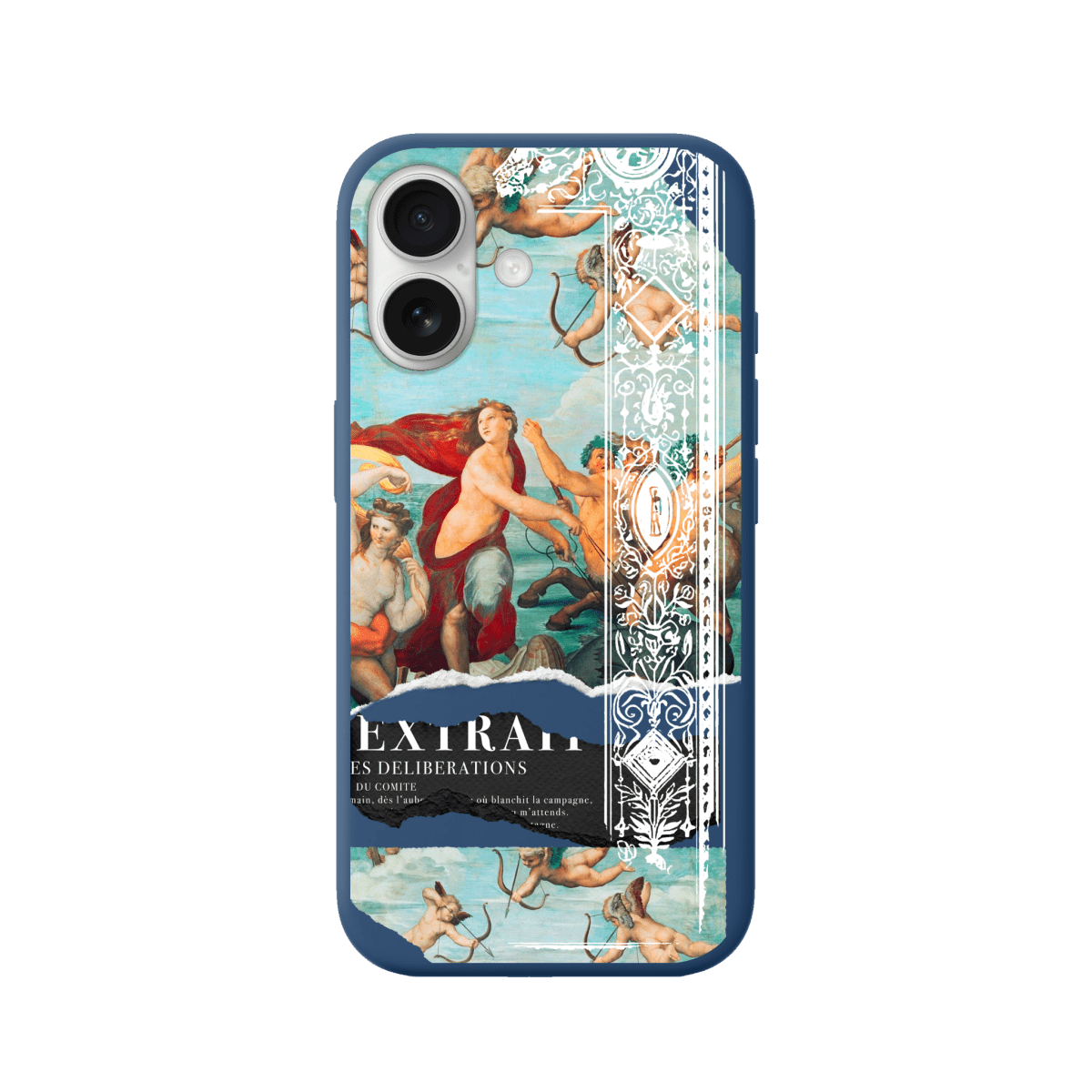 iPhone 17 Triumph of Galatea Premium Telefon Kılıfı Pasifik Mavi - SUMTHINCS