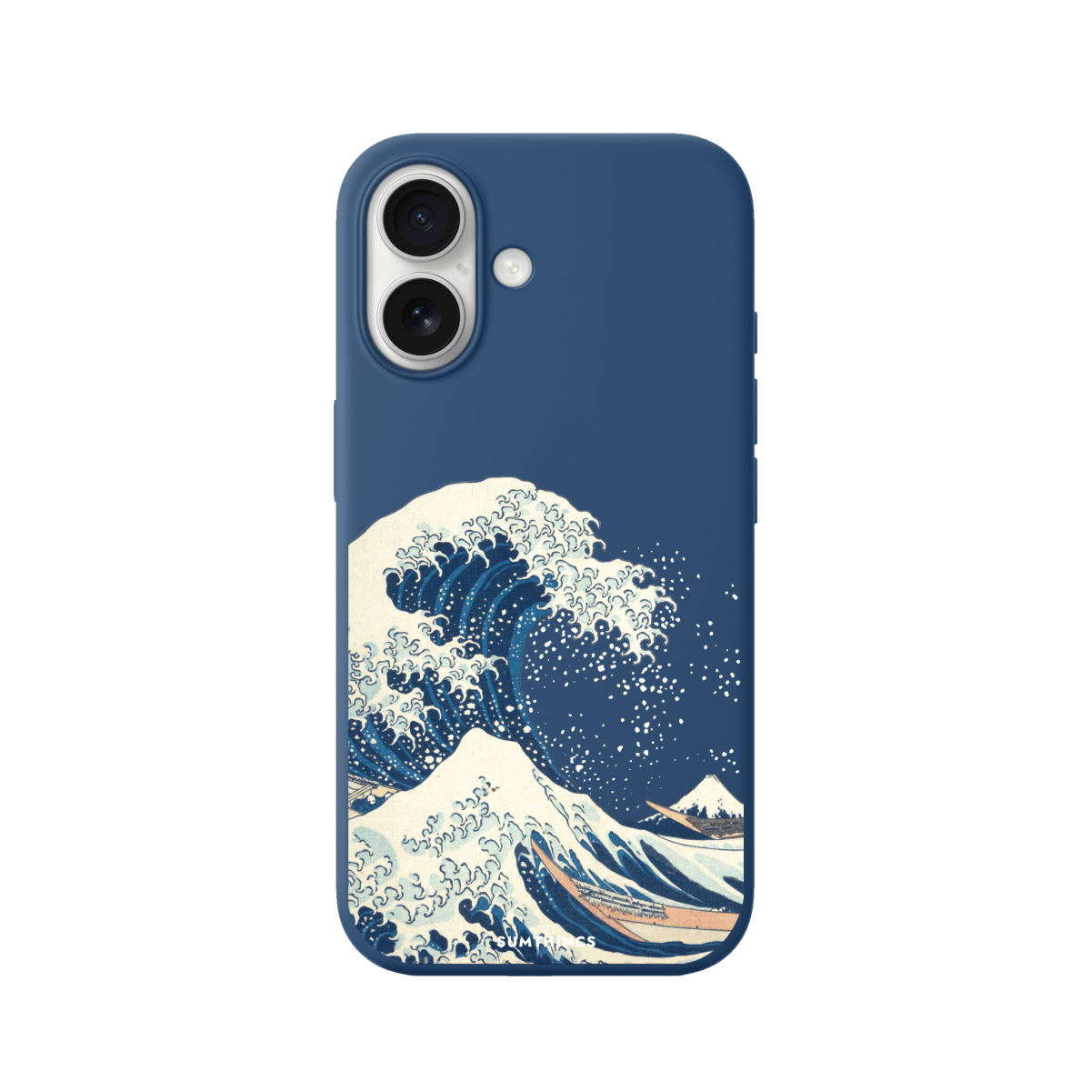 iPhone 17 Waves Premium Telefon Kılıfı Pasifik Mavi - SUMTHINCS