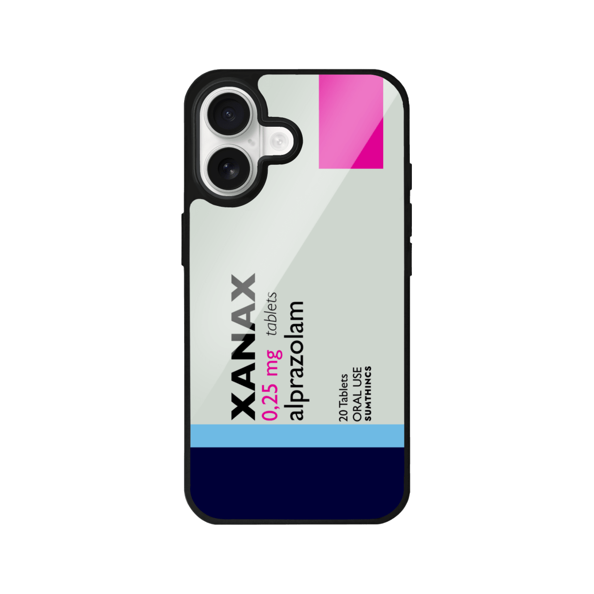 iPhone 17 Xanax Glossy Telefon Kılıfı - Sumthincs