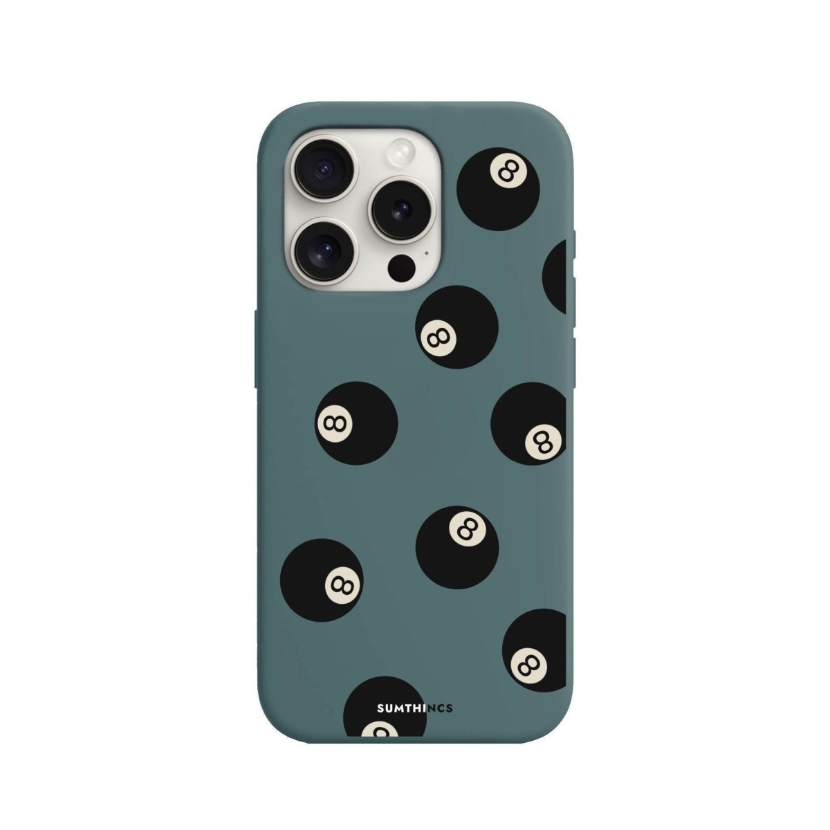 iPhone 7 Plus/8 Plus 8Ball Premium Telefon Kılıfı Kaktüs Yeşili - SUMTHINCS