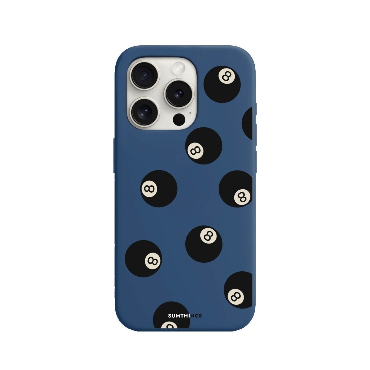 iPhone 7 Plus/8 Plus 8Ball Premium Telefon Kılıfı Pasifik Mavi - SUMTHINCS