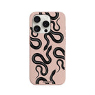 iPhone 7 Plus/8 Plus Snakes Premium Telefon Kılıfı Bej - SUMTHINCS