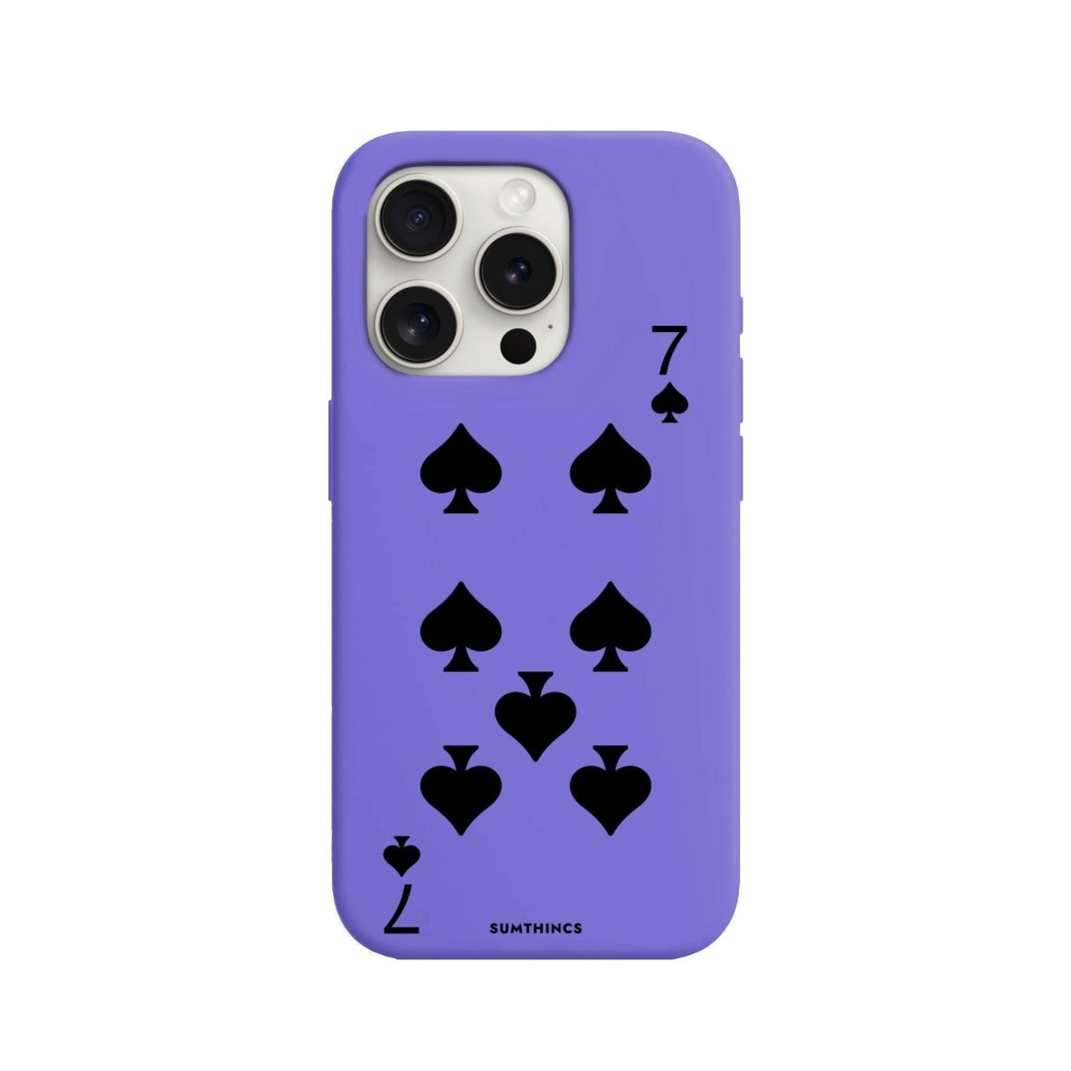 iPhone 7 Plus/8 Plus Spade7 Premium Telefon Kılıfı Lila - SUMTHINCS