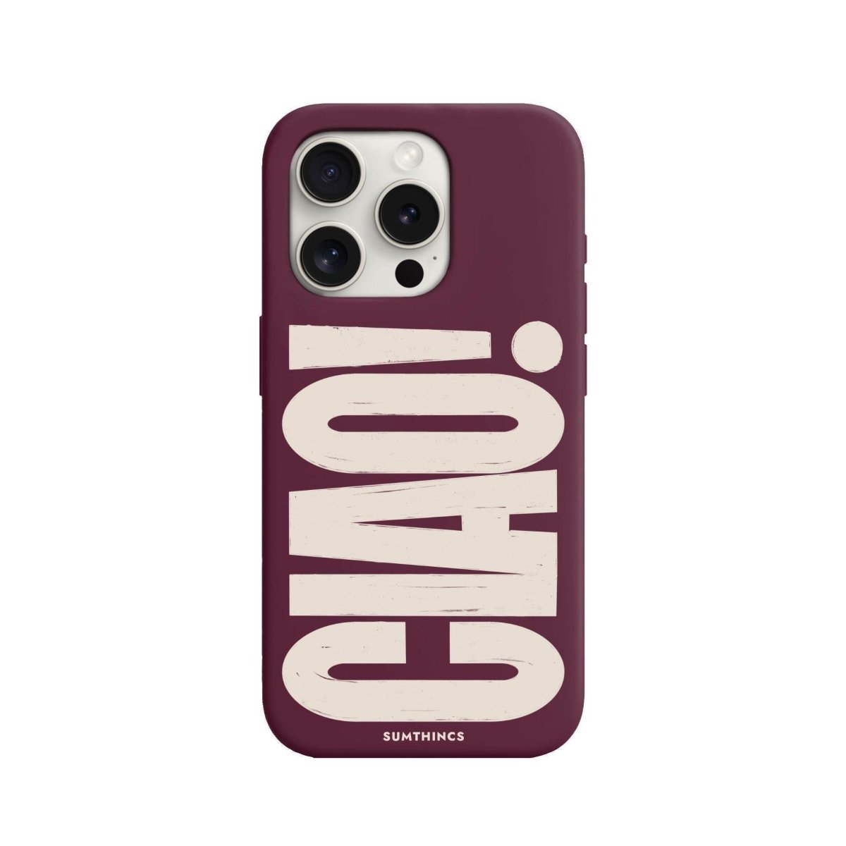 iPhone 7/8/SE 2020 CIAO! Premium Telefon Kılıfı Bordo - SUMTHINCS