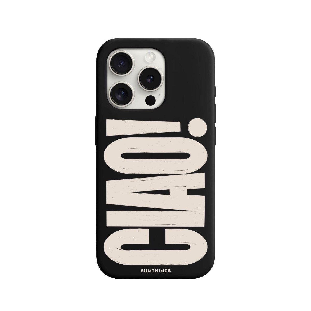 iPhone 7/8/SE 2020 CIAO! Premium Telefon Kılıfı Siyah - SUMTHINCS