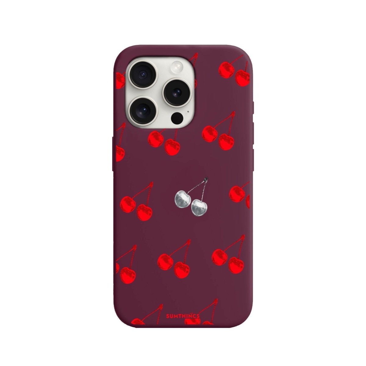 iPhone 7/8/SE 2020 Disco Cherry Premium Telefon Kılıfı - SUMTHINCS