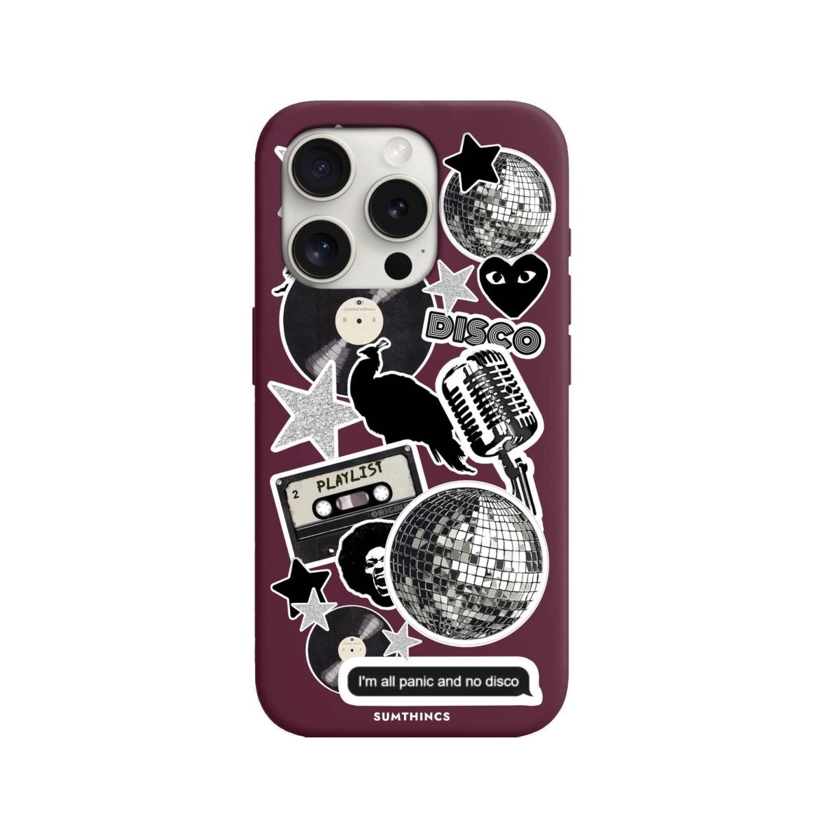iPhone 7/8/SE 2020 Disco Stickers Premium Telefon Kılıfı - SUMTHINCS