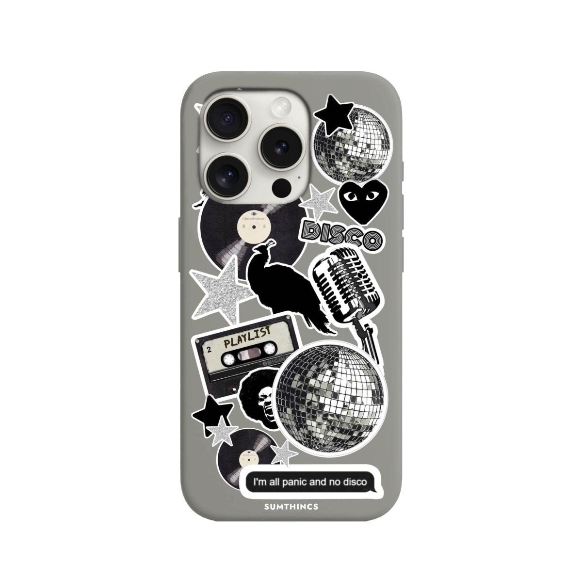 iPhone 7/8/SE 2020 Disco Stickers Premium Telefon Kılıfı - SUMTHINCS