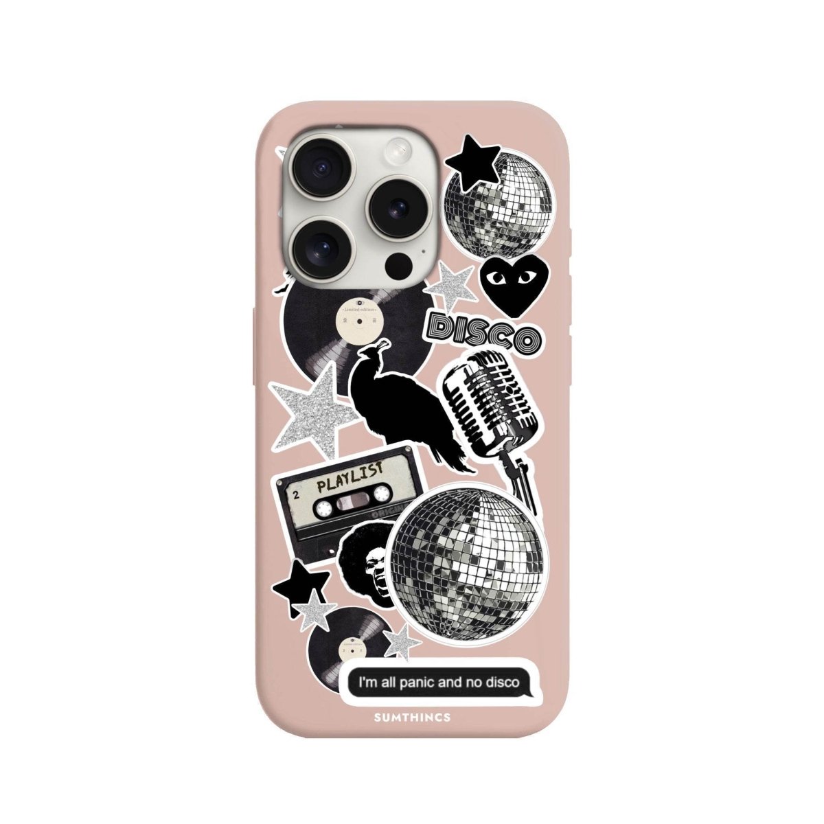 iPhone 7/8/SE 2020 Disco Stickers Premium Telefon Kılıfı - SUMTHINCS
