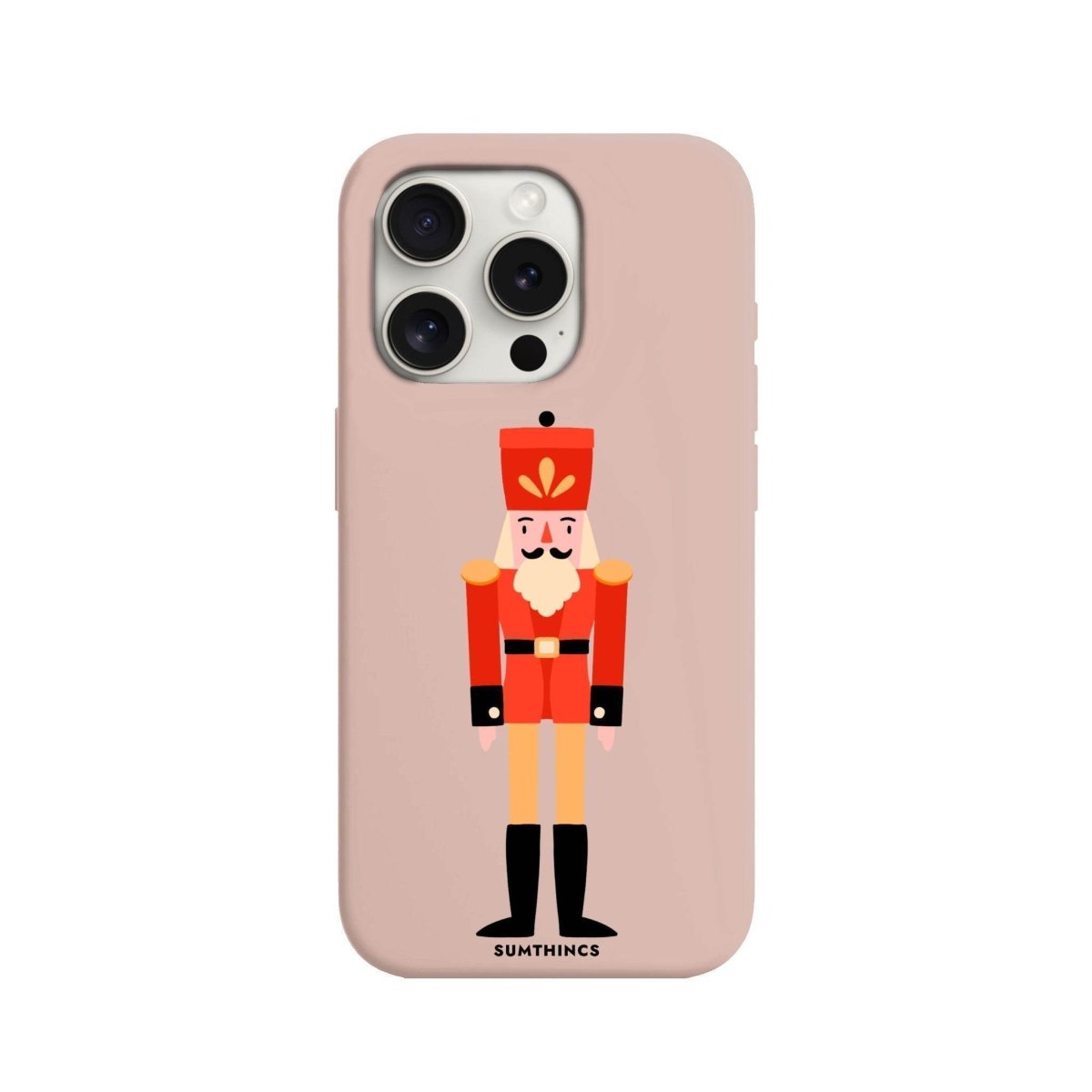 iPhone 7/8/SE 2020 Nutcracker Premium Telefon Kılıfı Bej - SUMTHINCS