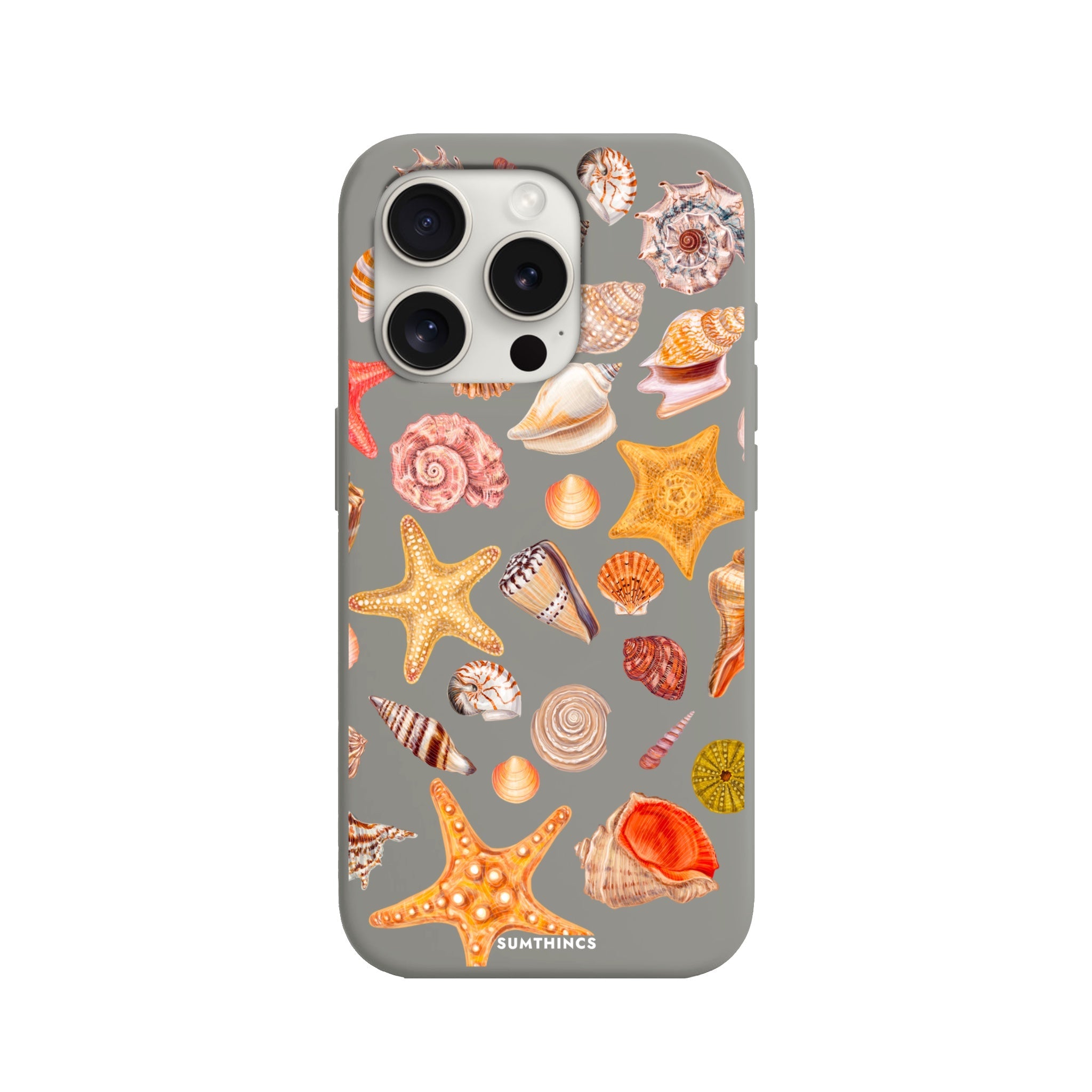 iPhone 7/8/SE 2020 Shells Premium Telefon Kılıfı Gri - SUMTHINCS