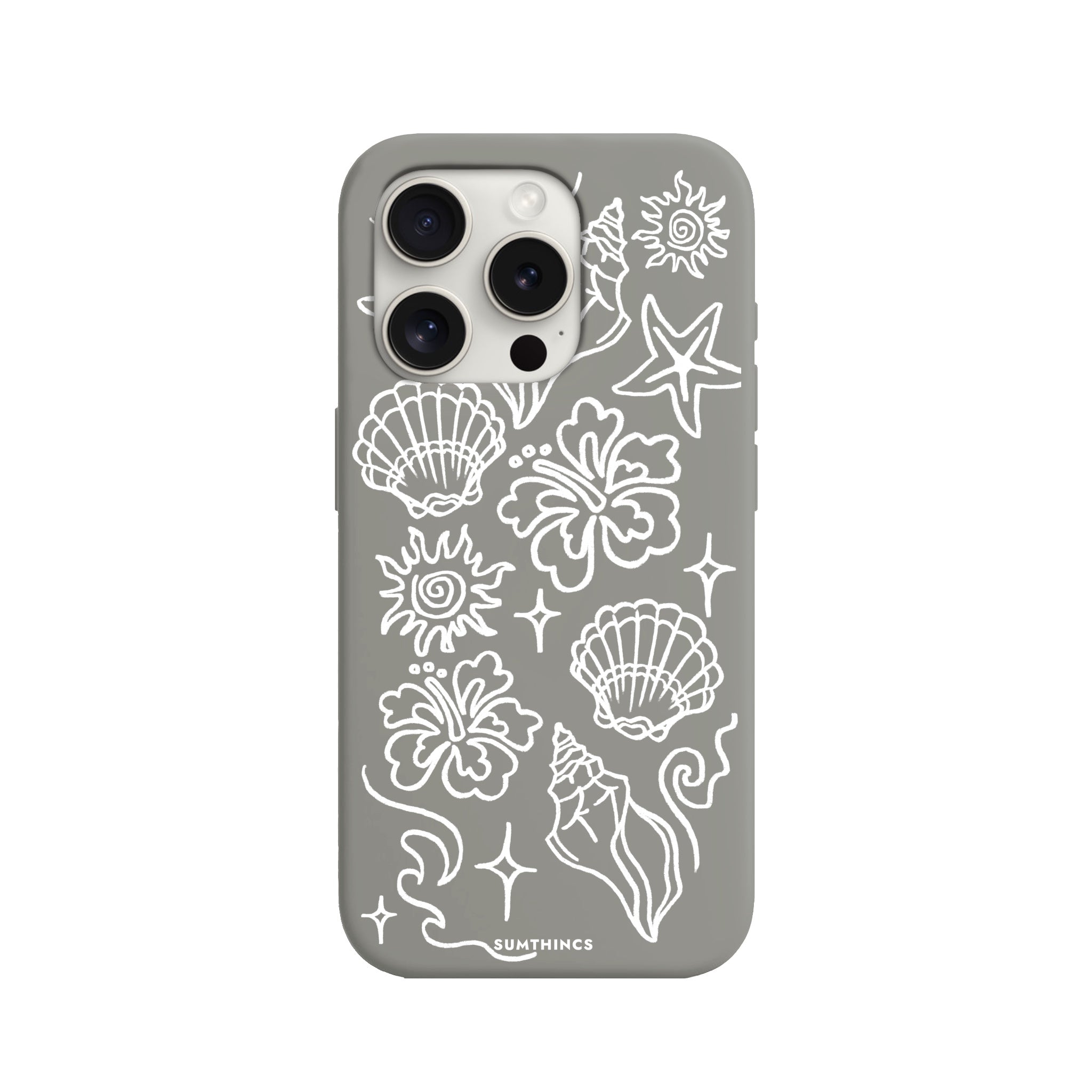 iPhone 7/8/SE 2020 Summer Sketch Premium Telefon Kılıfı - SUMTHINCS