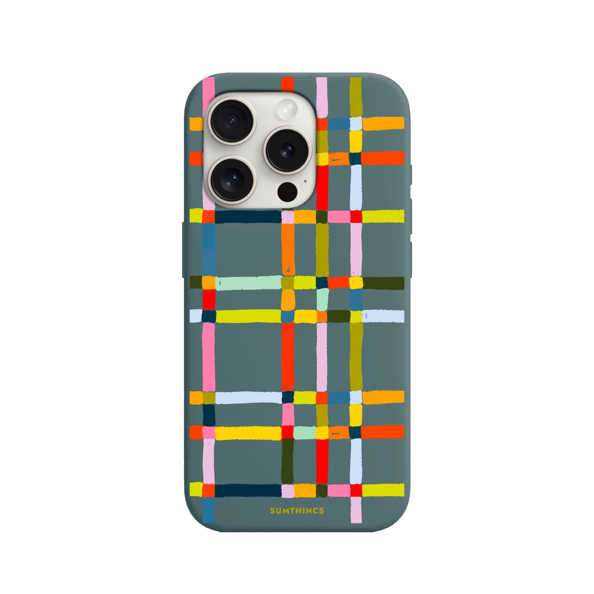 iPhone 7/8/SE 2020 Sunny Stripes Premium Telefon Kılıfı Kaktüs Yeşili - SUMTHINCS