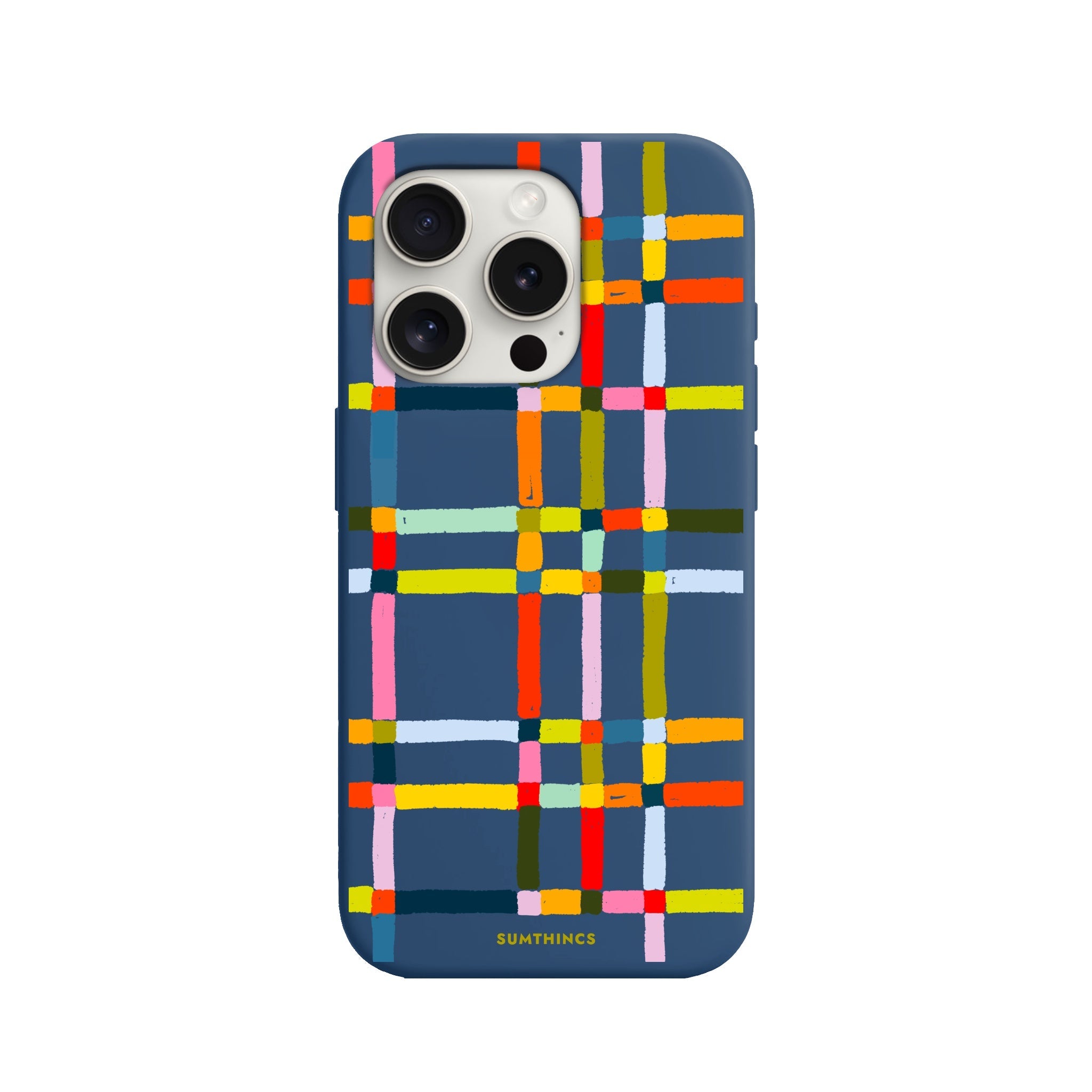 iPhone 7/8/SE 2020 Sunny Stripes Premium Telefon Kılıfı Pasifik Mavi - SUMTHINCS