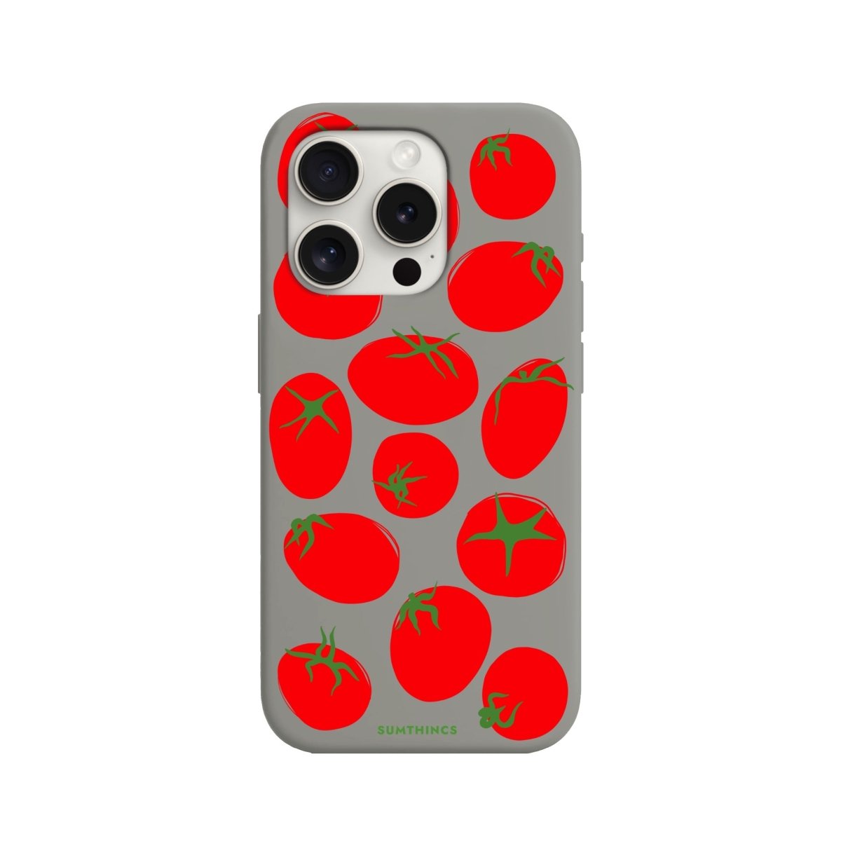 iPhone 7/8/SE 2020 Tomatoes Premium Telefon Kılıfı Gri - SUMTHINCS