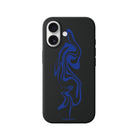 iPhone Abstract Ink Premium Telefon Kılıfı Siyah - Sumthincs