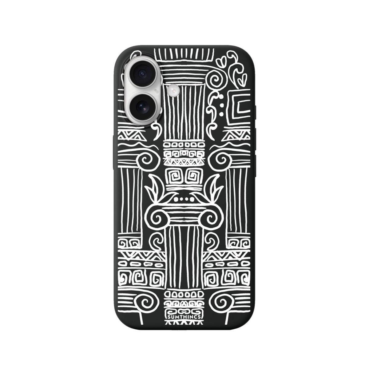 iPhone Aegea Premium Telefon Kılıfı Siyah - Sumthincs
