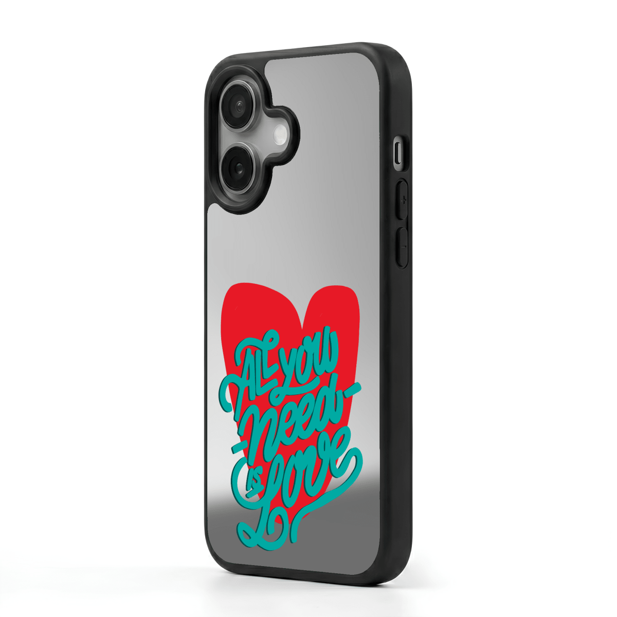 iPhone All You Need Is Love Mirror Aynalı Telefon Kılıfı - Sumthincs