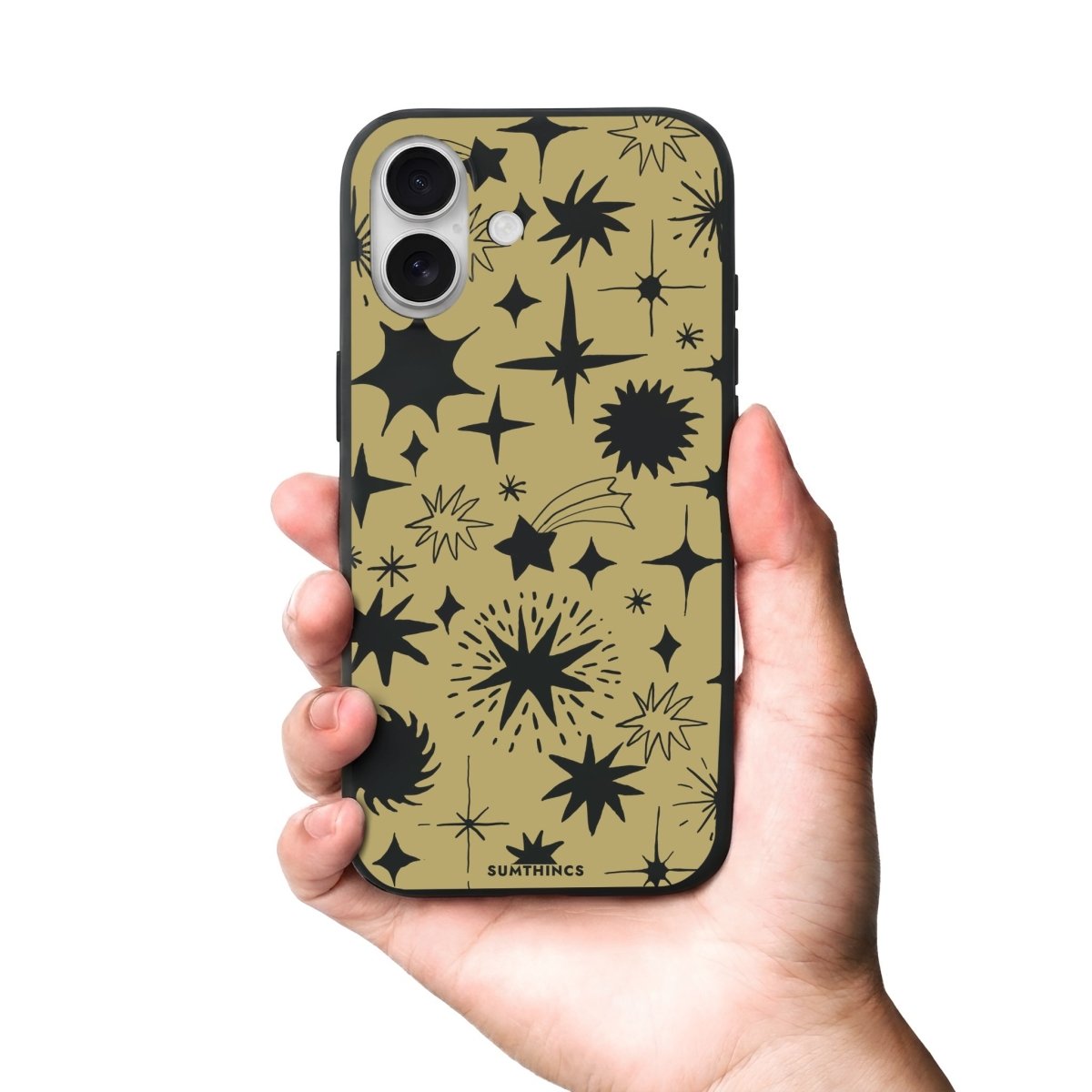 iPhone Aurora Dust Premium Telefon Kılıfı Bordo - Sumthincs