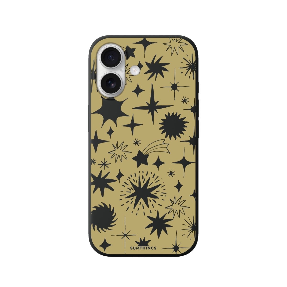 iPhone Aurora Dust Premium Telefon Kılıfı Siyah - Sumthincs