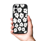 iPhone Blossoms Premium Telefon Kılıfı Bordo - Sumthincs