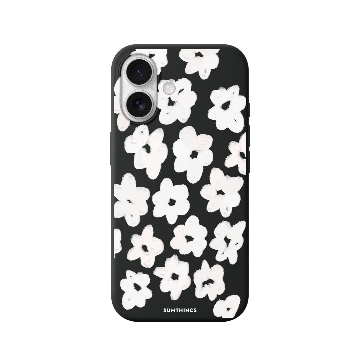 iPhone Blossoms Premium Telefon Kılıfı Siyah - Sumthincs